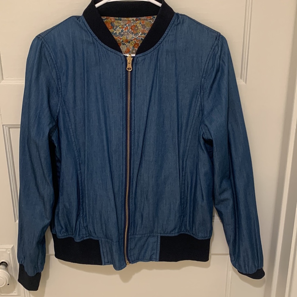 Source Unknown Floral Bomber Jacket - Multicolor - image 5